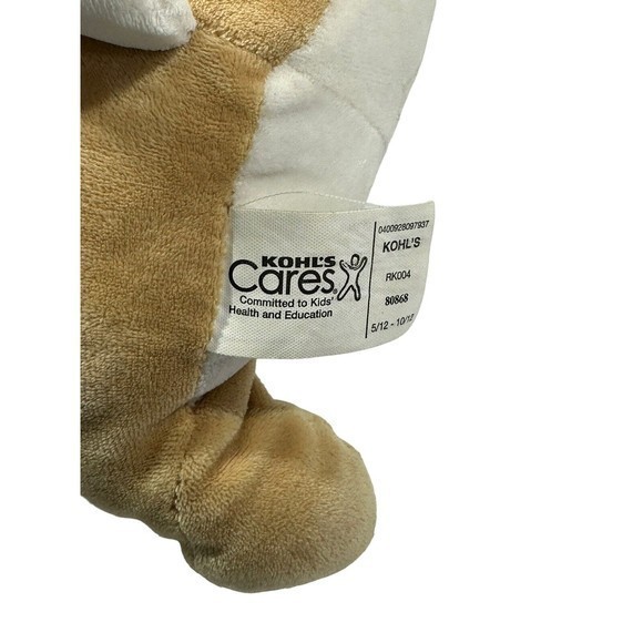 Kohl's Cares Kangaroo Tan/Pink/White Stuffed Plush Animal Toy - Great Condition! - Picture 4 of 6
